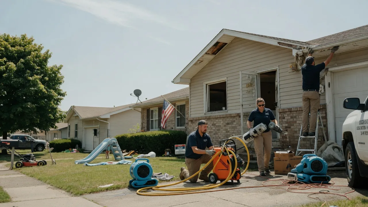 Water Damage Restoration in Millington, IL near me